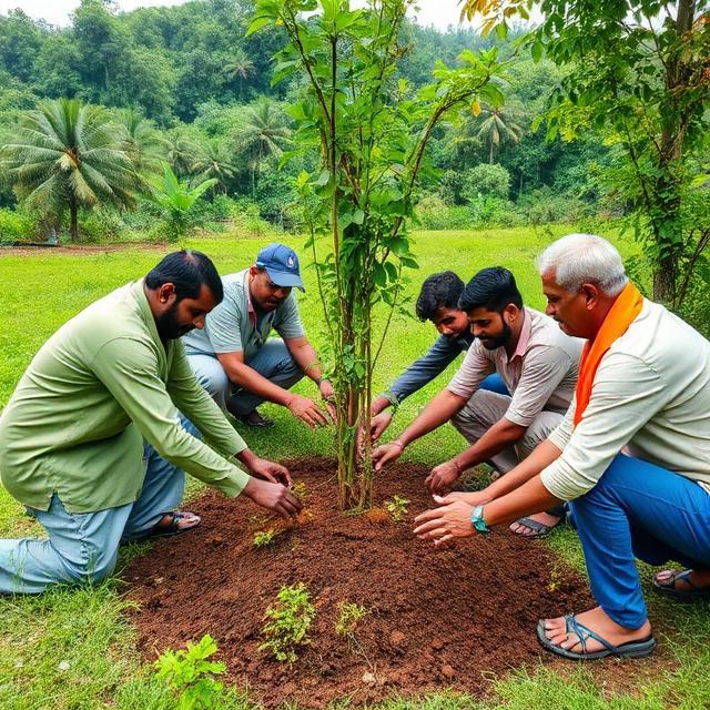Green Kerala Initiative Tree Planting